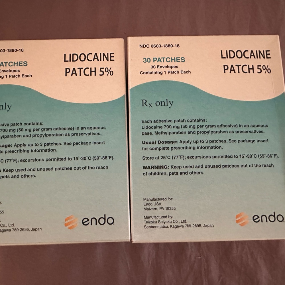 Lidocaine Patch 5%
